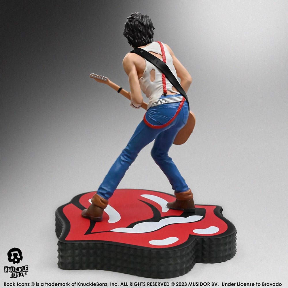 🧪 LAB | SU ORDINAZIONE The Rolling Stones Rock Iconz Statue Keith Richards (Tattoo You Tour 1981) 22 cm