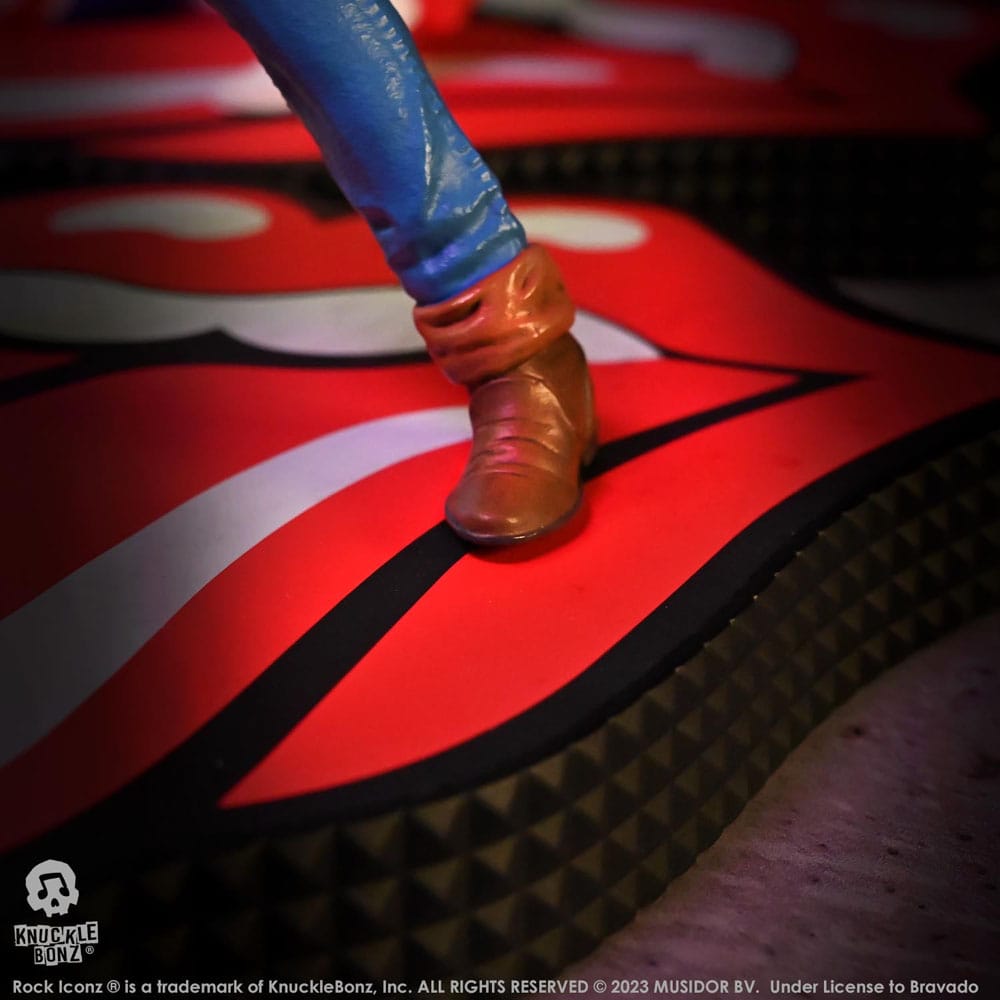🧪 LAB | SU ORDINAZIONE The Rolling Stones Rock Iconz Statue Keith Richards (Tattoo You Tour 1981) 22 cm