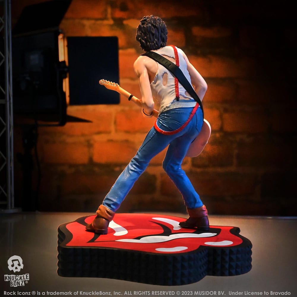 🧪 LAB | SU ORDINAZIONE The Rolling Stones Rock Iconz Statue Keith Richards (Tattoo You Tour 1981) 22 cm