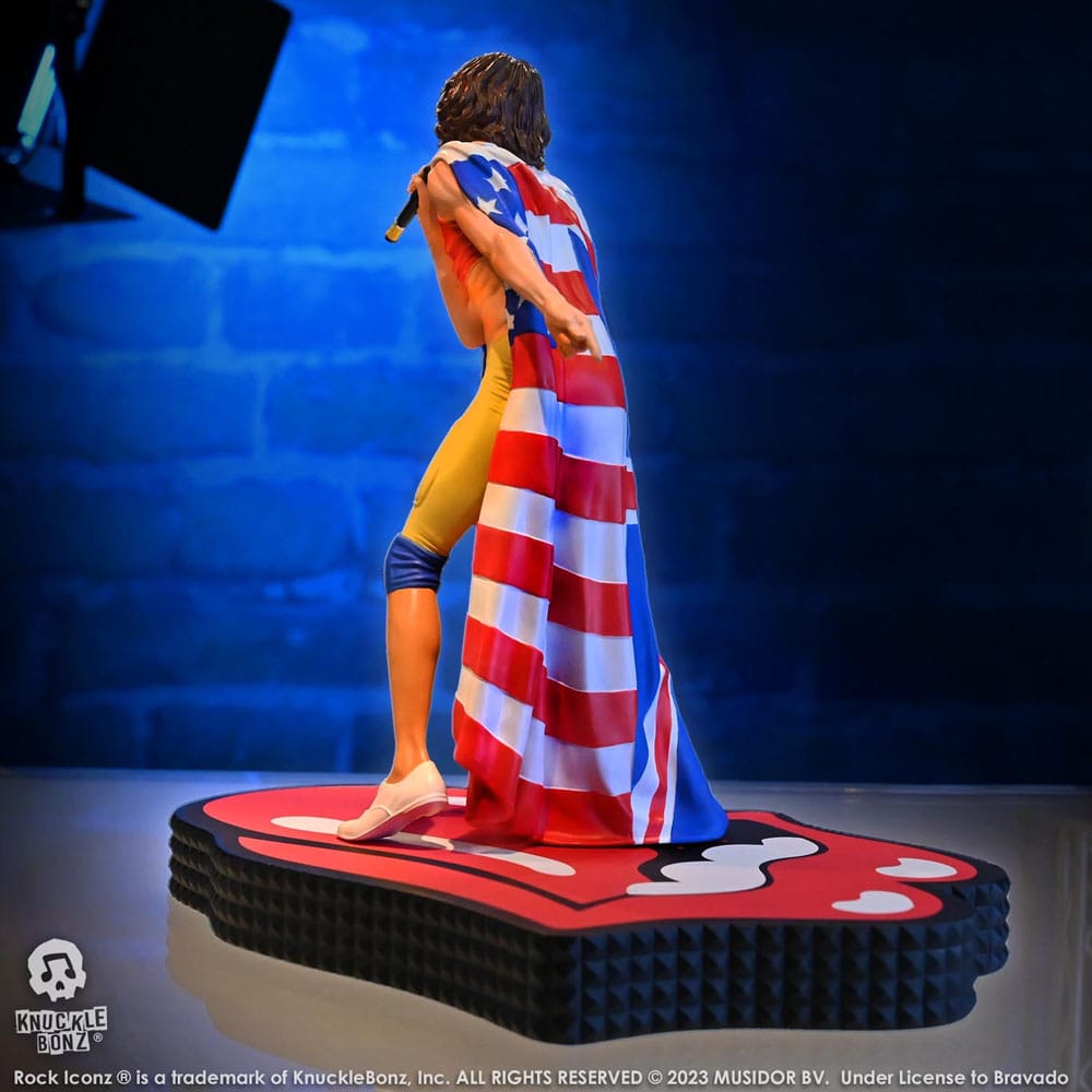 🧪 LAB | SU ORDINAZIONE The Rolling Stones Rock Iconz Statue Mick Jagger (Tattoo You Tour 1981) 22 cm