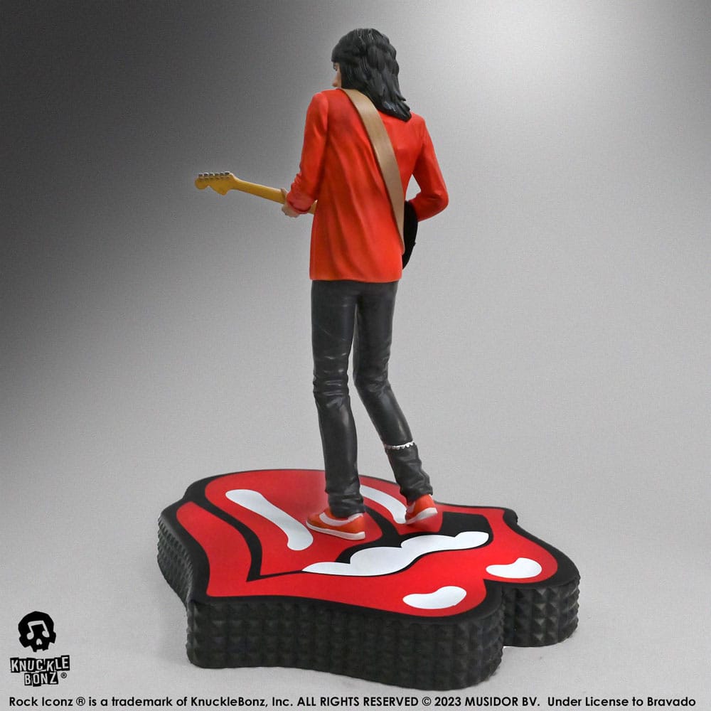 🧪 LAB | SU ORDINAZIONE The Rolling Stones Rock Iconz Statue Ronnie Wood (Tattoo You Tour 1981) 22 cm