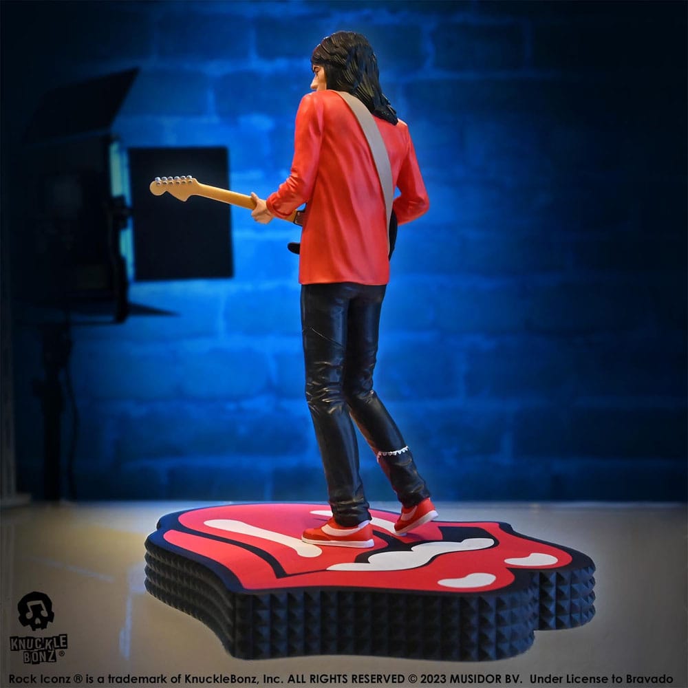 🧪 LAB | SU ORDINAZIONE The Rolling Stones Rock Iconz Statue Ronnie Wood (Tattoo You Tour 1981) 22 cm