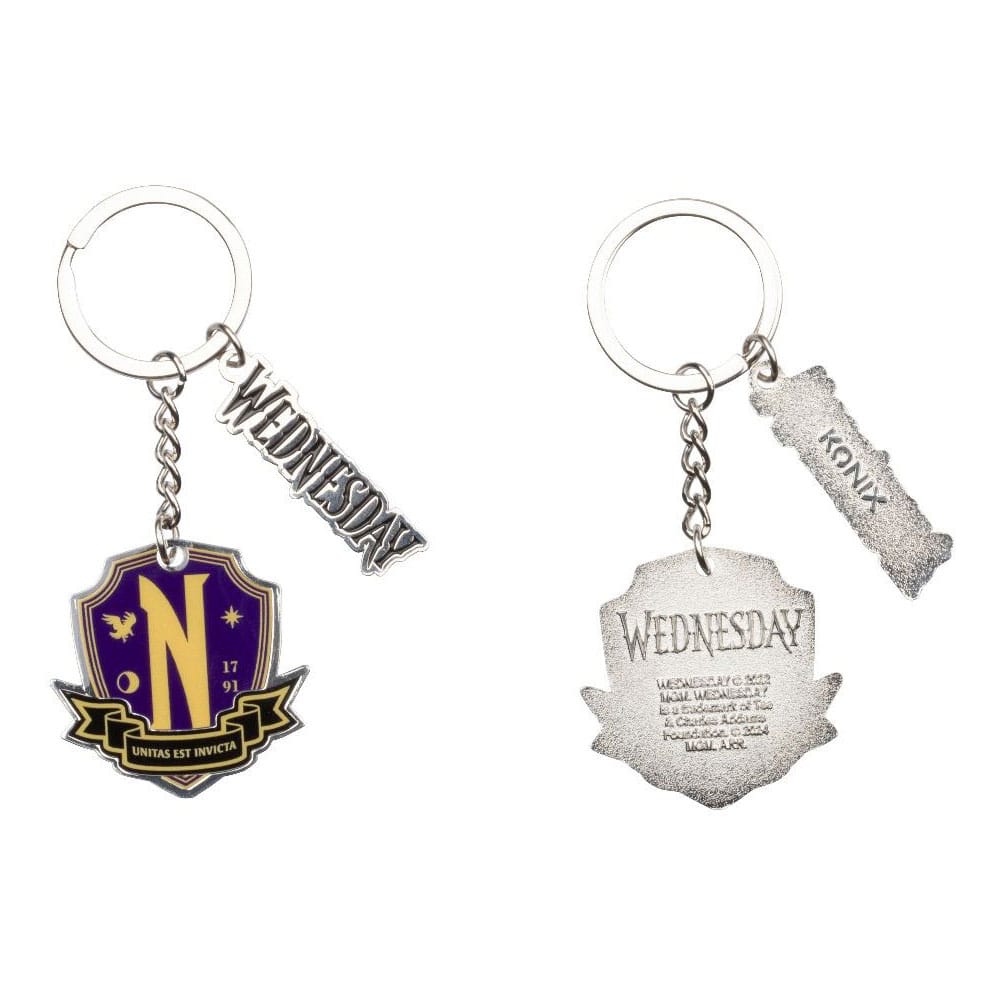 MADE TO ORDER Wednesday Keychain Nevermore *SPECIAL PRICE*