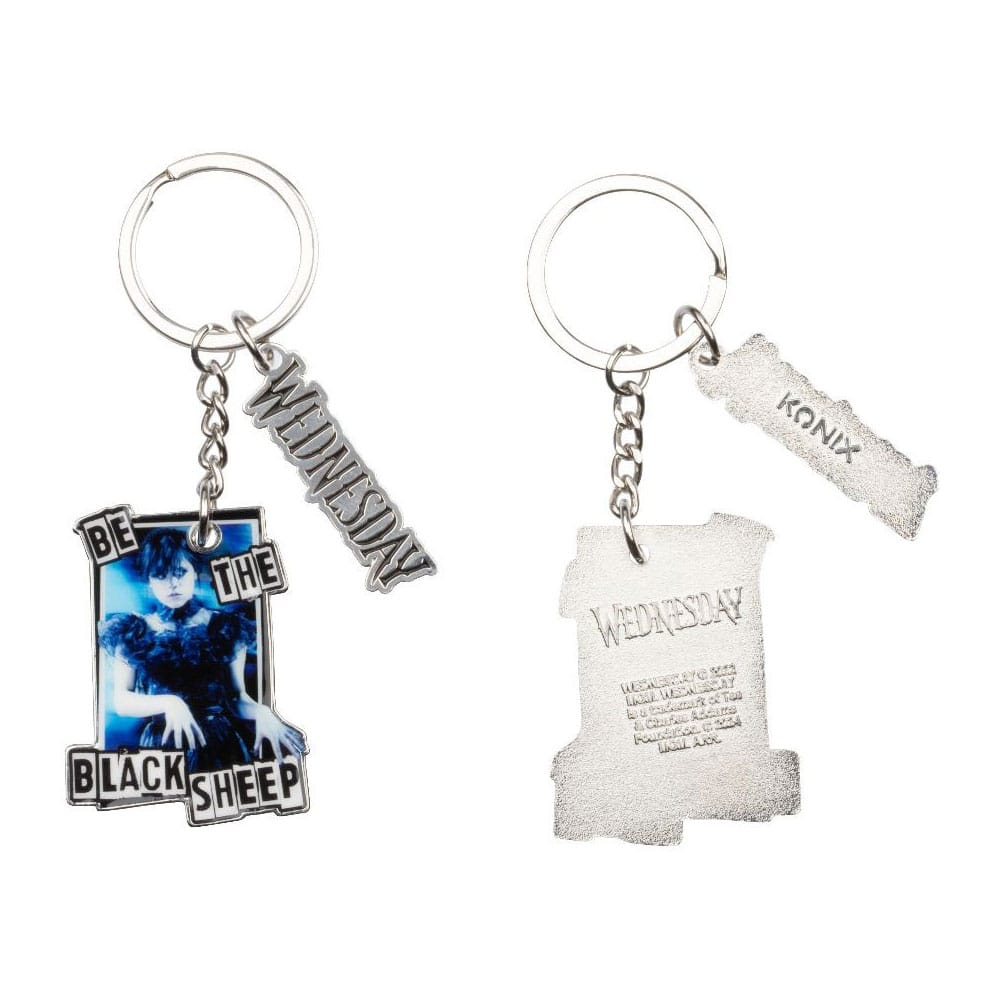 MADE TO ORDER Wednesday Keychain Black Sheep *SPECIAL PRICE* SOLD OUT