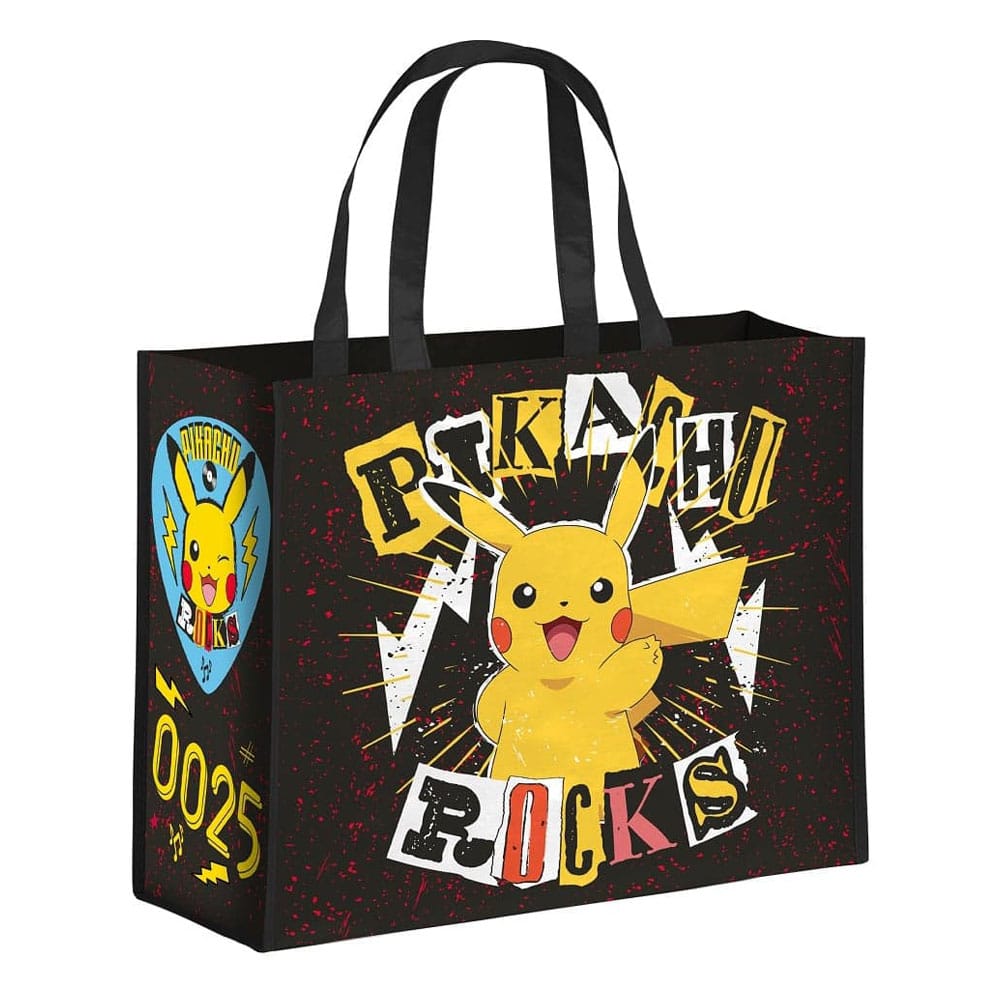 Auf Bestellung gefertigte Pokémon-Einkaufstasche Pikachu Rocks
