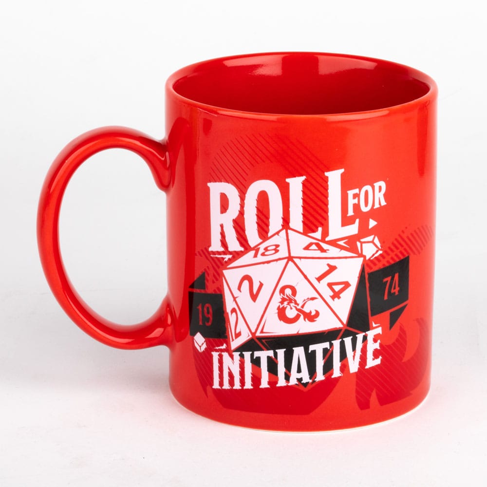 MADE TO ORDER Dungeons & Dragons Mug Roll for Initiative 320 ml
