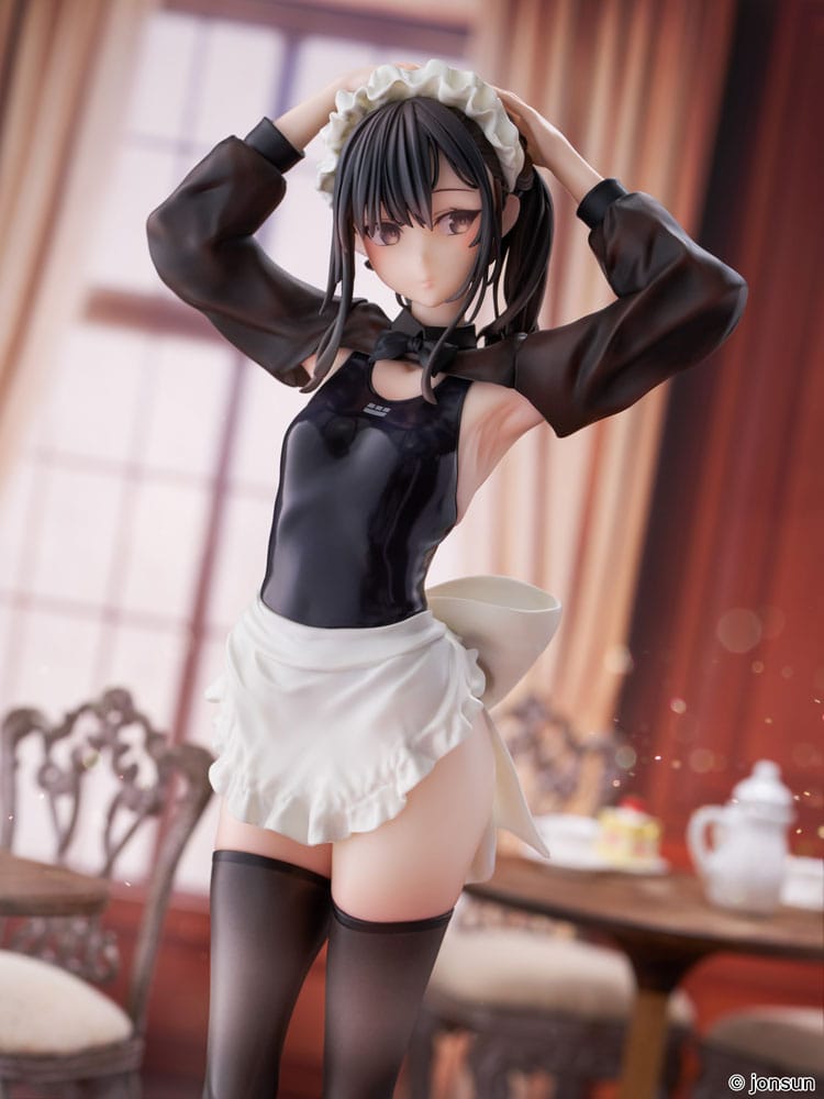 PREORDINE 02/2026 Original Character PVC Statue 1/6 Sakura Shiori Competition Swimsuit Maid 27 cm (PREORDINE NON CANCELLABILE)