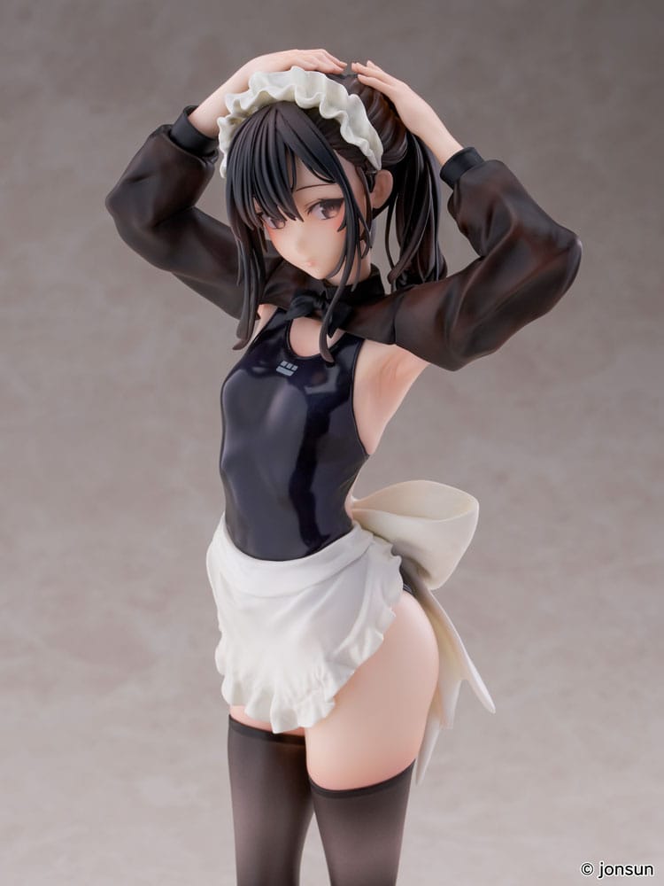 PREORDINE 02/2026 Original Character PVC Statue 1/6 Sakura Shiori Competition Swimsuit Maid 27 cm (PREORDINE NON CANCELLABILE)