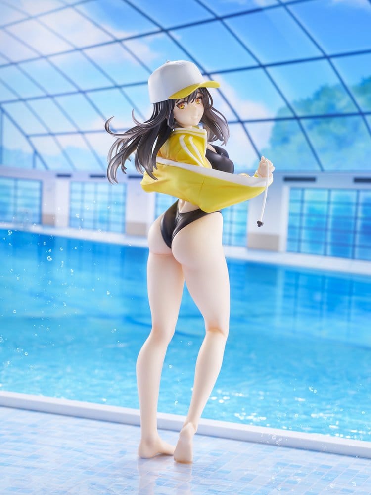 PREORDINE+ 08/2027 KoiKoi Sakura PVC Figure 1/6 Kyou kara Suieibu Komon no Tama-chan Sensei 27 cm
