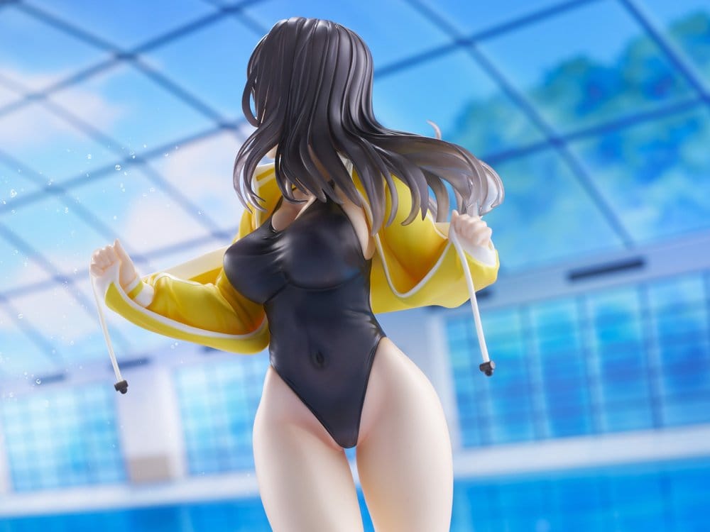 PREORDINE+ 08/2027 KoiKoi Sakura PVC Figure 1/6 Kyou kara Suieibu Komon no Tama-chan Sensei 27 cm