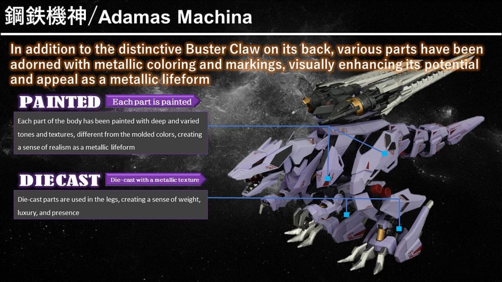 PREORDINE ESAURITO Zoids Plastic Model Kit 1/72 AMZ-01 Berserk Führer (PREORDINE NON CANCELLABILE)