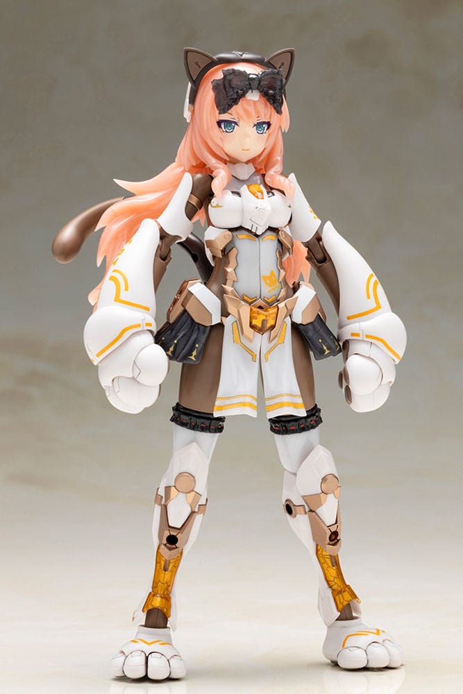PREORDINE+ 08/2026 Frame Arms Girl Plastic Model Kit Durga I Cat Armor Ver. Calico 16 cm