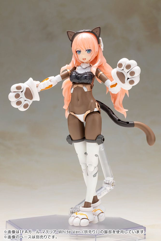 SU ORDINAZIONE Frame Arms Girl Plastic Model Kit Durga I Cat Armor Ver. Calico 16 cm