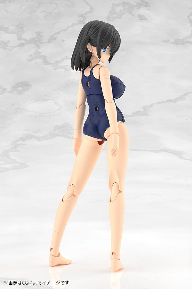 PREORDINE+ 03/2027 Frame Arms Girl Plastic Model Mizuki School Swimsuits Ver. 16 cm