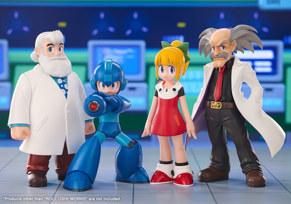 PREORDINE+ 01/2027 Mega Man Oshi Works PVC Figure Roll 19 cm