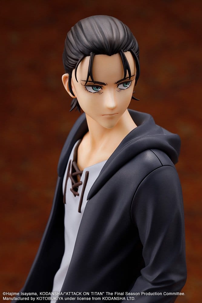 PREORDINE+ 03/2027 Attack on Titan: The Final Season Oshi Works PVC Figure Eren Yeager The Final Season Ver. 23 cm