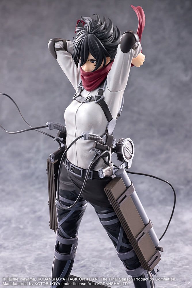 PREORDINE+ 05/2027 Attack on Titan: The Final Season Oshi Works PVC Figure Mikasa Ackerman The Final Season Ver. 25 cm