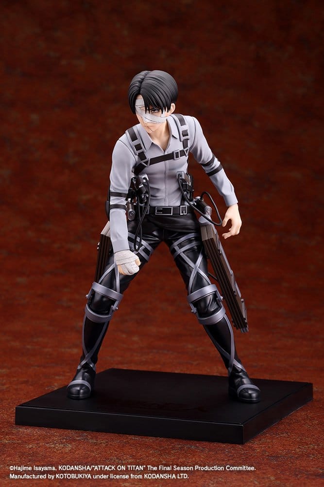 PREORDINE+ 08/2027 Attack on Titan: The Final Season Oshi Works PVC Figure Levi Ackerman The Final Season Ver. 20 cm