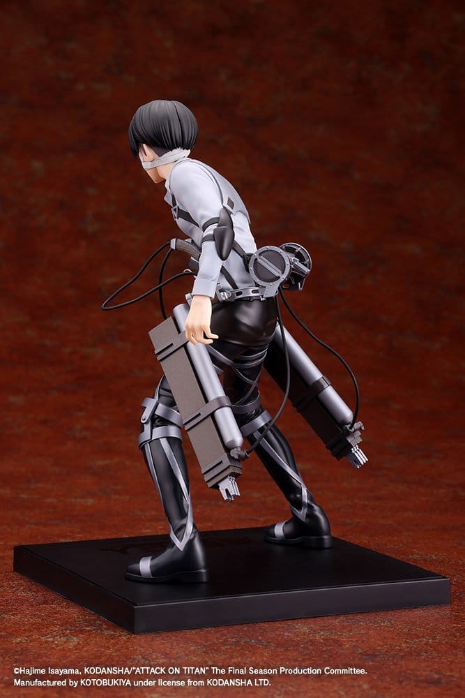 PREORDINE+ 08/2027 Attack on Titan: The Final Season Oshi Works PVC Figure Levi Ackerman The Final Season Ver. 20 cm