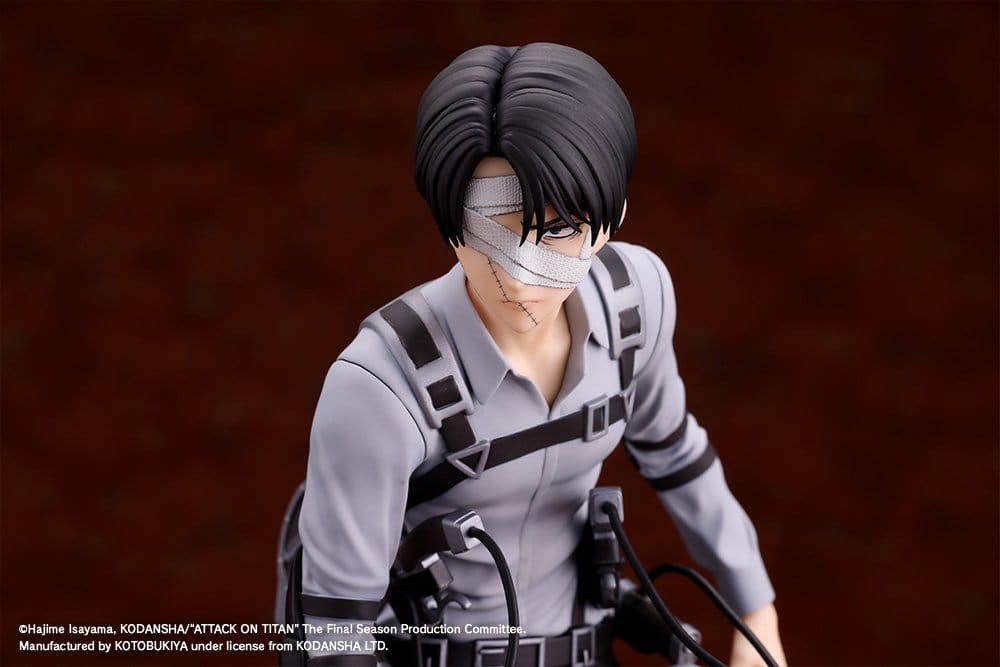 PREORDINE+ 08/2027 Attack on Titan: The Final Season Oshi Works PVC Figure Levi Ackerman The Final Season Ver. 20 cm