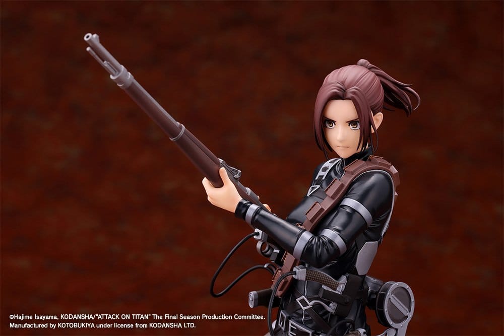 PREORDINE+ 10/2027 Attack on Titan: The Final Season Oshi Works PVC Figure Sasha Blouse The Final Season Ver. 25 cm