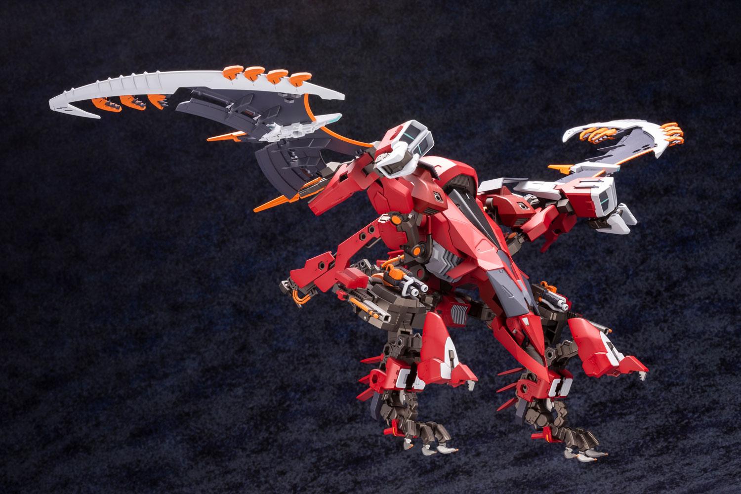 PREORDINE ESAURITO Hexa Gear Plastic Model Kit 1/24 Bulkarm Glanz Redalert 18 cm (PREORDINE NON CANCELLABILE)