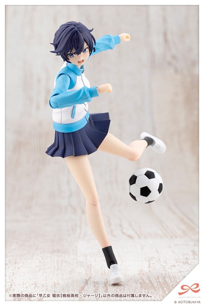 SU ORDINAZIONE Sousai Shojo Teien Plastic Model Kit 1/10 Rui Saotome Touhou High School Tracksuit 16 cm