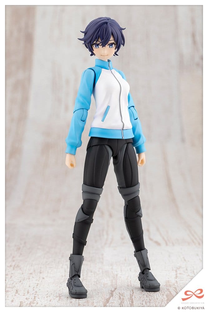 SU ORDINAZIONE Sousai Shojo Teien Plastic Model Kit 1/10 Rui Saotome Touhou High School Tracksuit 16 cm