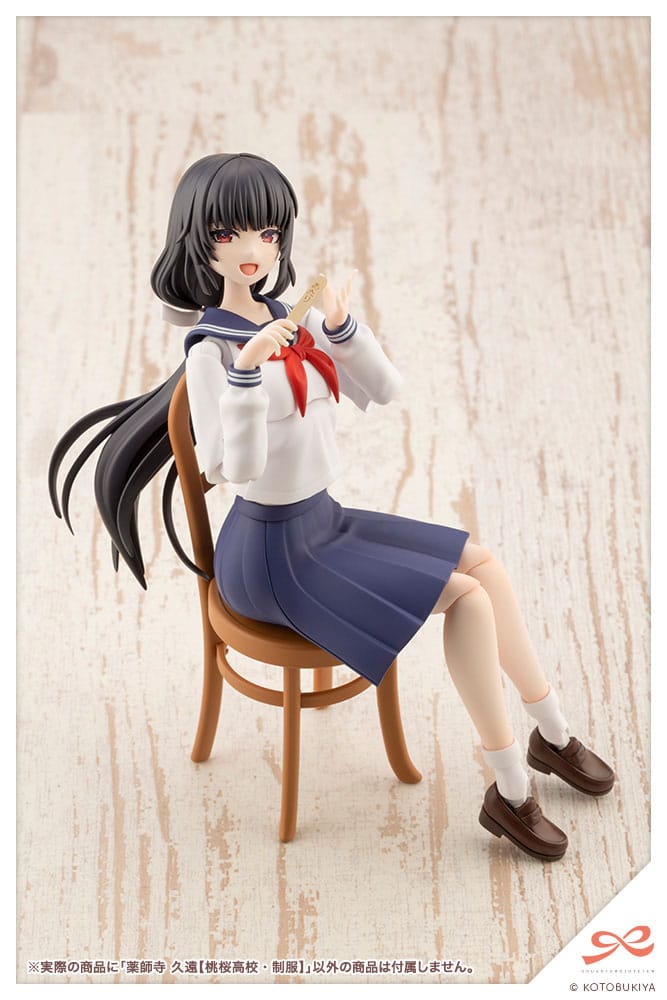 PREORDINE+ 01/2026 Sousai Shojo Teien Plastic Model Kit 1/10 Kuon Yakushiji Toudou High School Uniform 16 cm