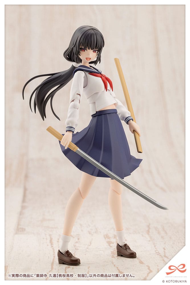 PREORDINE+ 01/2026 Sousai Shojo Teien Plastic Model Kit 1/10 Kuon Yakushiji Toudou High School Uniform 16 cm