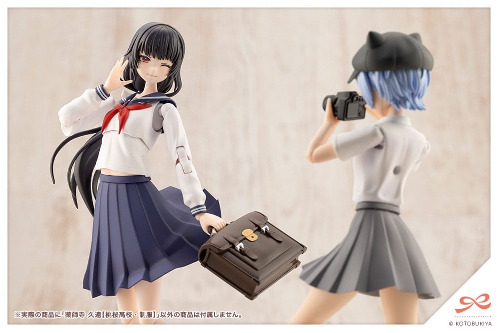 PREORDINE+ 01/2026 Sousai Shojo Teien Plastic Model Kit 1/10 Kuon Yakushiji Toudou High School Uniform 16 cm