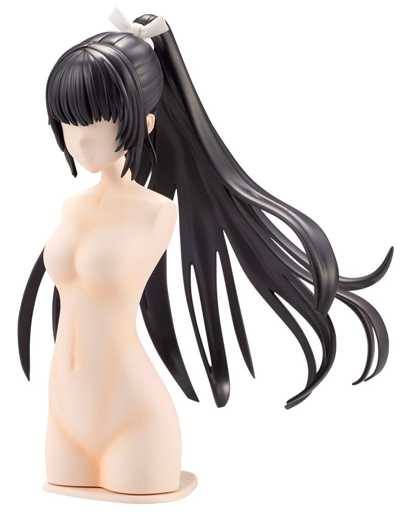 Auf Bestellung gefertigtes Sousai Shojo Teien Zubehörset für Actionfiguren: Arrangierte Perücken, Hime-Schnitt-Pferdeschwanz