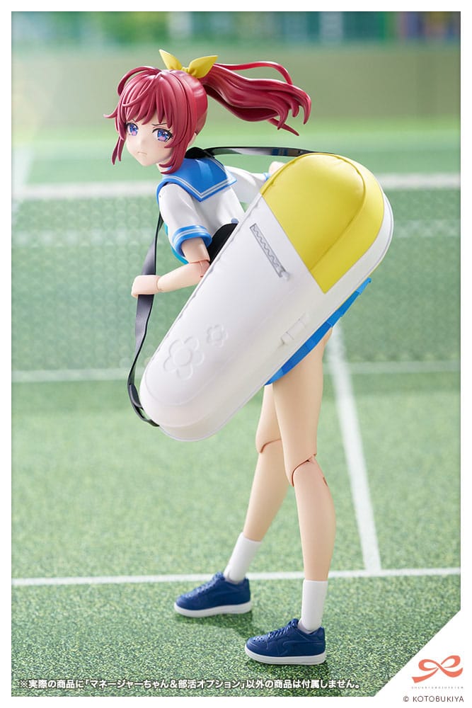 SU ORDINAZIONE Sousai Shojo Teien Plastic Model Kit 1/10 Club Manager & Sporting Goods 15 cm