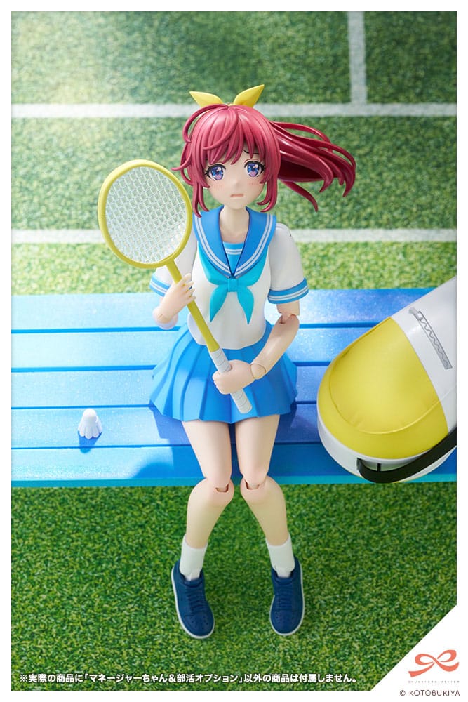 SU ORDINAZIONE Sousai Shojo Teien Plastic Model Kit 1/10 Club Manager & Sporting Goods 15 cm