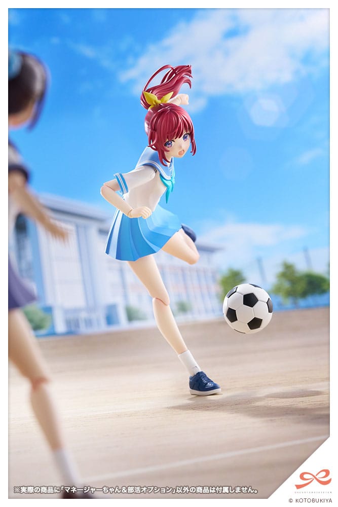 SU ORDINAZIONE Sousai Shojo Teien Plastic Model Kit 1/10 Club Manager & Sporting Goods 15 cm