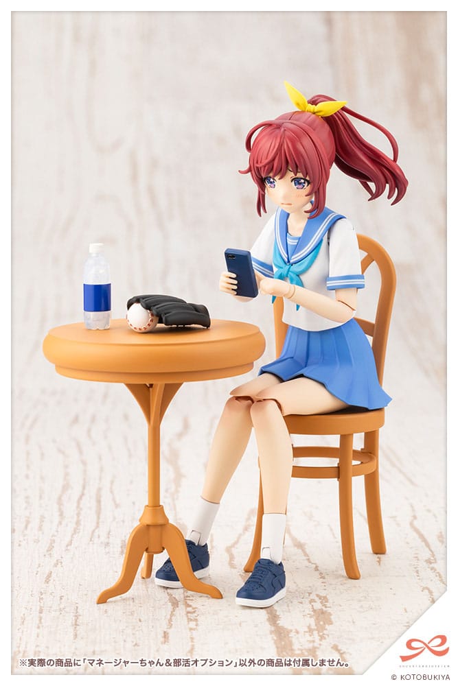SU ORDINAZIONE Sousai Shojo Teien Plastic Model Kit 1/10 Club Manager & Sporting Goods 15 cm