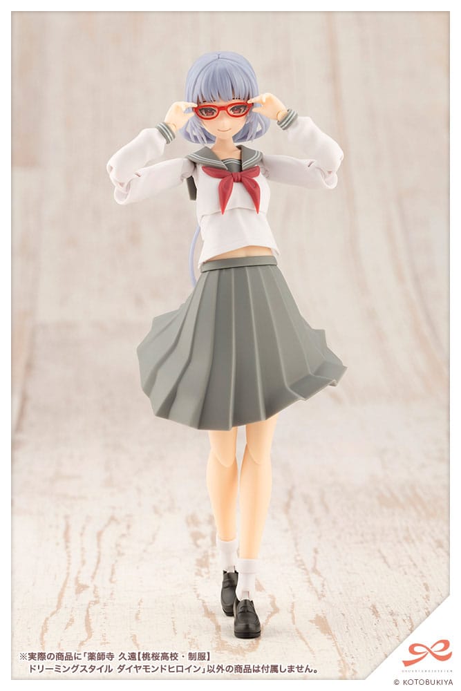 PREORDINE CHIUSO 01/2026 Sousai Shojo Teien Plastic Model Kit 1/10 Kuon Yakushiji Toudou High School Uniform Dreaming Style Diamond Heroine 16 cm (PREORDINE NON CANCELLABILE)