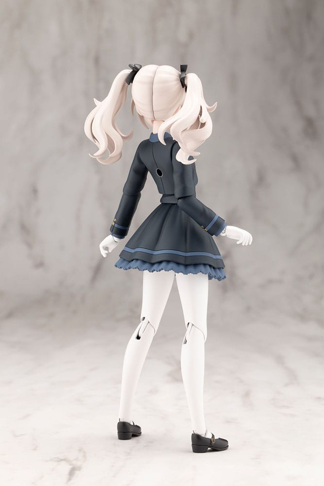 SU ORDINAZIONE Sousai Shojo Teien Plastic Model Kit 1/10 Emma Koishikawa Nocturne with Honda AB12 Motocompo 14 cm