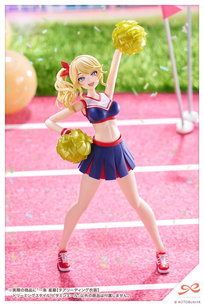 SU ORDINAZIONE Sousai Shojo Teien Plastic Model Kit 1/10 Seira Ichijo Cheerleading Costume Dreaming Style Vitamin Yell Ver. 16 cm
