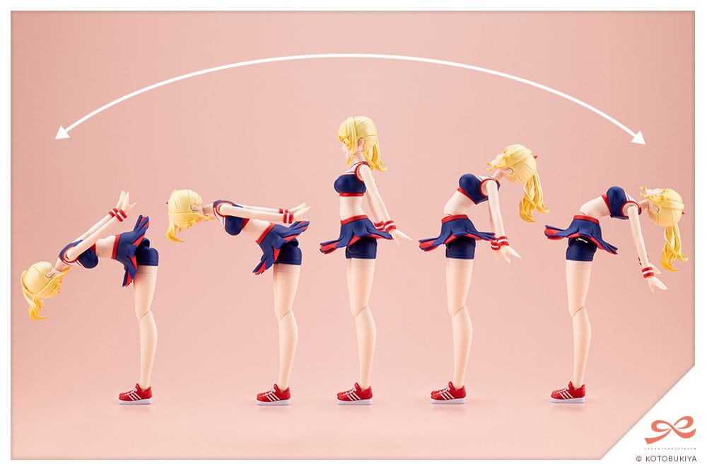 SU ORDINAZIONE Sousai Shojo Teien Plastic Model Kit 1/10 Seira Ichijo Cheerleading Costume Dreaming Style Vitamin Yell Ver. 16 cm
