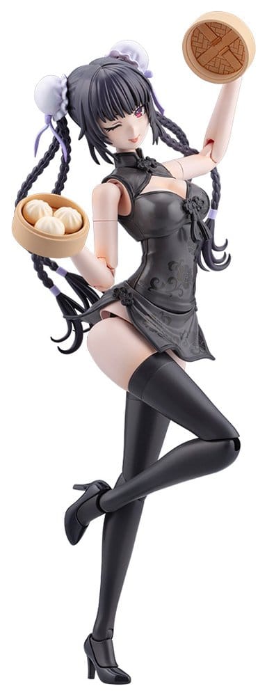 PREORDINE+ 07/2027 Sousaishojoteien Plastic Model Kit 1/10 Kuon Yakushiji Qipao Costume 17 cm