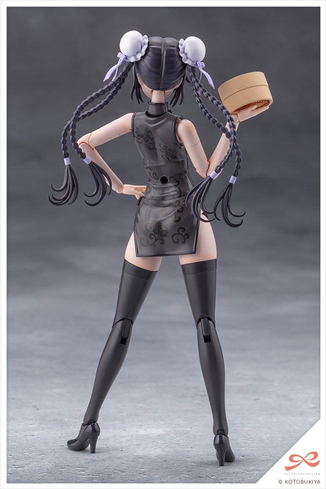 PREORDINE+ 07/2027 Sousaishojoteien Plastic Model Kit 1/10 Kuon Yakushiji Qipao Costume 17 cm