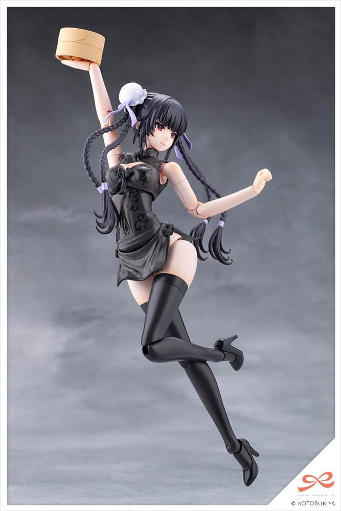 PREORDINE+ 07/2027 Sousaishojoteien Plastic Model Kit 1/10 Kuon Yakushiji Qipao Costume 17 cm