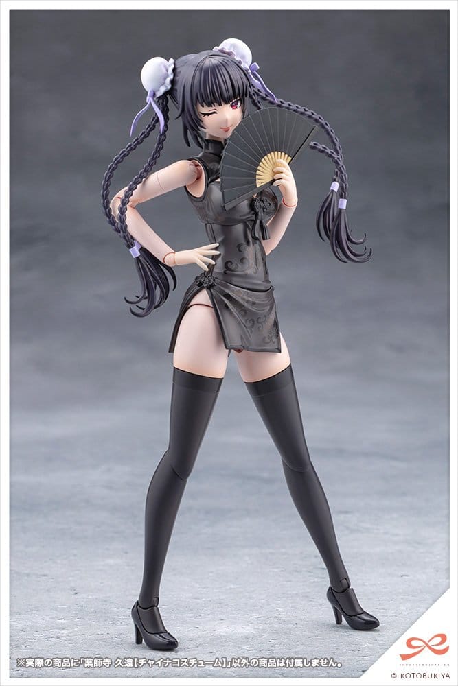 PREORDINE+ 07/2027 Sousaishojoteien Plastic Model Kit 1/10 Kuon Yakushiji Qipao Costume 17 cm