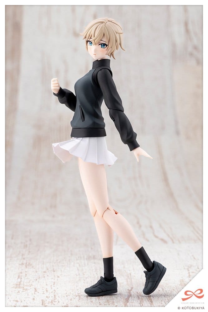 SU ORDINAZIONE Sousai Shojo Teien Plastic Model Kit 1/10 Rui Saotome Touhou High School Tracksuit Dreaming Style Midnight Onyx 16 cm