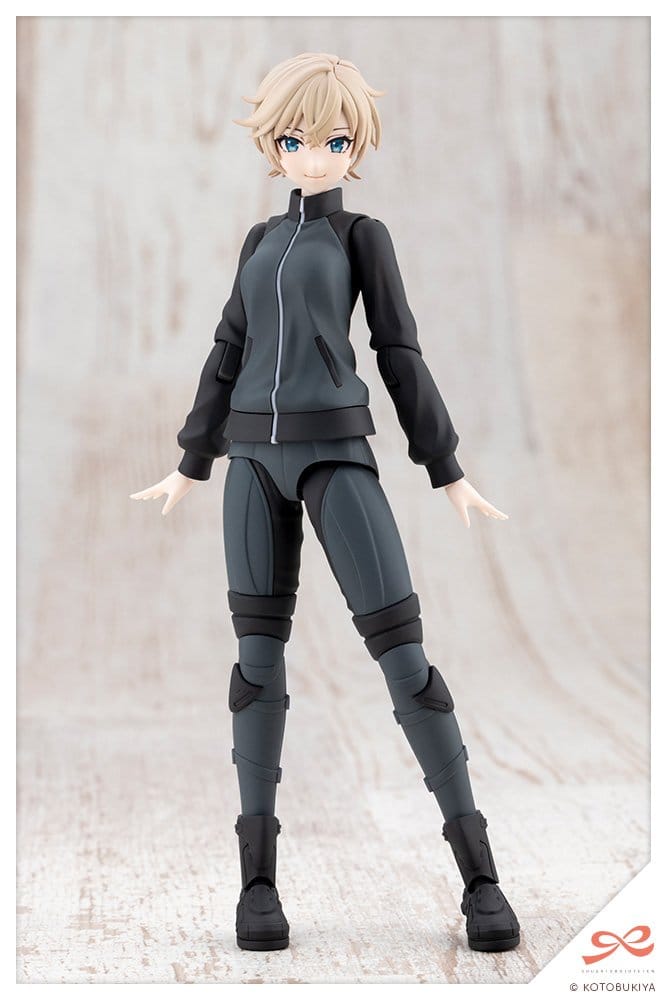 SU ORDINAZIONE Sousai Shojo Teien Plastic Model Kit 1/10 Rui Saotome Touhou High School Tracksuit Dreaming Style Midnight Onyx 16 cm