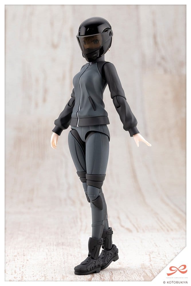 SU ORDINAZIONE Sousai Shojo Teien Plastic Model Kit 1/10 Rui Saotome Touhou High School Tracksuit Dreaming Style Midnight Onyx 16 cm