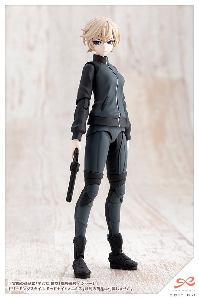 SU ORDINAZIONE Sousai Shojo Teien Plastic Model Kit 1/10 Rui Saotome Touhou High School Tracksuit Dreaming Style Midnight Onyx 16 cm