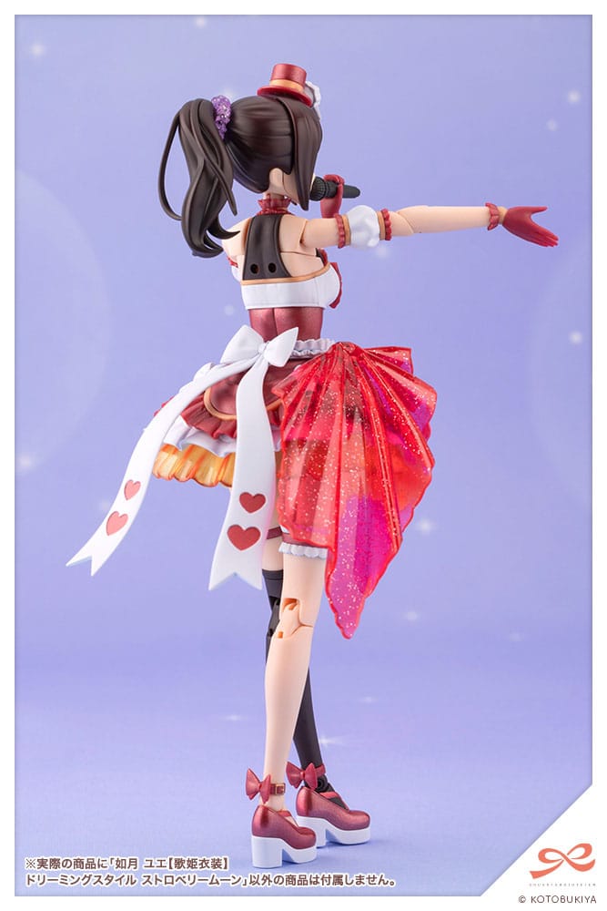 SU ORDINAZIONE Sousai Shojo Teien Plastic Model Kit 1/10 Yue Kisaragi Diva Costume Dreaming Style Strawberry Moon 16 cm