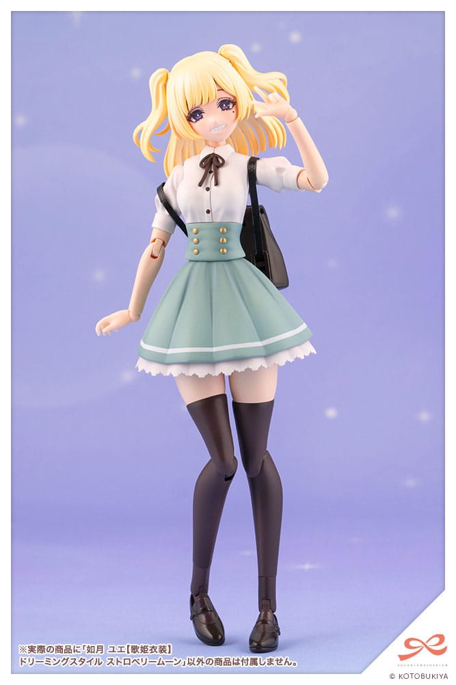 SU ORDINAZIONE Sousai Shojo Teien Plastic Model Kit 1/10 Yue Kisaragi Diva Costume Dreaming Style Strawberry Moon 16 cm